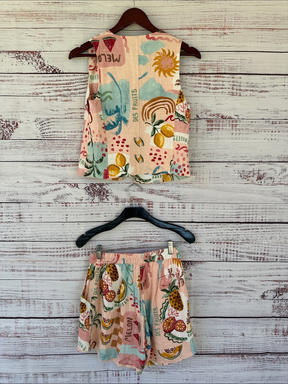 Paper Heart Short Set Size XS - Picture 8 of 8